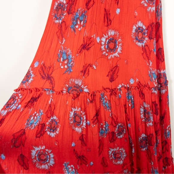 Intimately Free People Red Floral Garden Party Maxi Dress - Picture 5 of 11